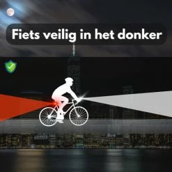 Jevaza Fietsverlichting - Set (voor- En Achterlicht) - Oplaadbaar - USB - Voorlicht Fiets - Achterlicht Fiets - Fietsaccessoires - Verlichting -Fietsen-Accessoires Shop 550x550 424