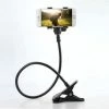 Merkloos Telefoonhouder - Universele Flexibele Telefoonhouder Met Klem - Flexibele Arm - Lazy Arm Smartphone Holder - Flexibel - Telefoon Houder - Universeel - Zwart