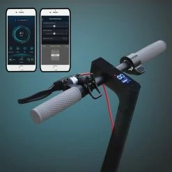 Kick&Move - Elektrische Step - E Scooter - Anti Lek Banden - 32 Km/u - App - LED Verlichting - Cruise Control - Schokbestendige Wielen - Anti Diefstal Optie -Fietsen-Accessoires Shop 550x550 45