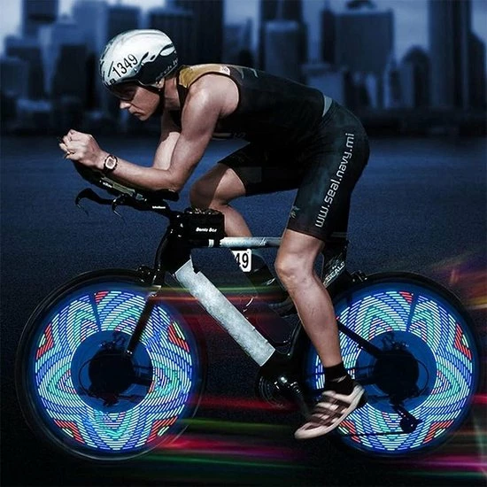 Merkloos Wielverlichting - Spaakverlichting - Fietsverlichting Wiel - Spaakreflectoren - Fietsverlichting - Spaakverlichting Kinderfiets - LED - 30 Patronen - 2 Stuks 8 Merkloos Wielverlichting - Spaakverlichting - Fietsverlichting Wiel - Spaakreflectoren - Fietsverlichting - Spaakverlichting Kinderfiets - LED - 30 Patronen - 2 Stuks - Afbeelding 8