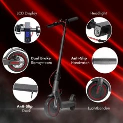 JORWAY - Elektrische Step - Voor Volwassenen - Kinderen -Steps - 25 Km/h - 30 Km -Fietsen-Accessoires Shop 550x550 454