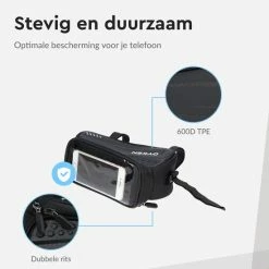Dyken Frametas Fiets - Waterdichte Telefoonhouder - Fietstas Frame - Zwart -Fietsen-Accessoires Shop 550x550 463