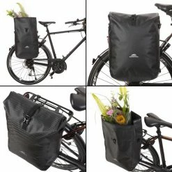 Dutch Mountains Enkele Fietstas | Rugzak | 100% Waterdicht | Fietstas, Schoudertas En Rugtas In 1 | 28 Liter | Carbon / Zwart -Fietsen-Accessoires Shop 550x550 50