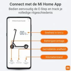 Elektrische Step Xiaomi Essential 5100 MAh 250W -Fietsen-Accessoires Shop 550x550 516