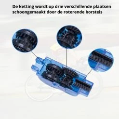 Uniquez Fietsketting Reiniger - Kettingborstel - Fietskettingreiniger - Kettingreiniger - Kettingborstel Fiets - Ketting Schoonmaken - Fietsgereedschap - Ontvetter Fiets - Chain Cleaner -Fietsen-Accessoires Shop 550x550 552