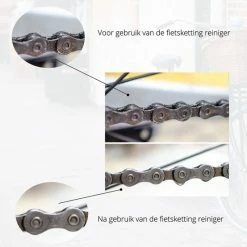 Uniquez Fietsketting Reiniger - Kettingborstel - Fietskettingreiniger - Kettingreiniger - Kettingborstel Fiets - Ketting Schoonmaken - Fietsgereedschap - Ontvetter Fiets - Chain Cleaner -Fietsen-Accessoires Shop 550x550 555