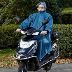 Fuegobird - Poncho Regenponcho - Fiets Wandel Motor - Outdoor Poncho - Kwaliteit Poncho - One Size - Unisex Cyan -Fietsen-Accessoires Shop 550x550 559