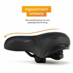 R2B Fietszadel Voor Dames En Heren - Inclusief Waterdichte Zadelhoes - Zwart - Reflectie En Ventilatie - Gel Zadel / Gelzadel 12 R2B Fietszadel Voor Dames En Heren - Inclusief Waterdichte Zadelhoes - Zwart - Reflectie En Ventilatie - Gel Zadel / Gelzadel -Fietsen-Accessoires Shop 550x550 572