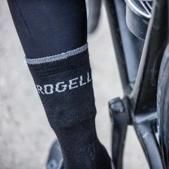 Rogelli Wintersok Merino Wool 2-pack - Grijs & Zwart - Maat 40-43 -Fietsen-Accessoires Shop 550x550 580