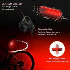FIEZIO Fietsverlichting - USB Oplaadbaar LED Fietslampen Waterdicht 8 FIEZIO Fietsverlichting - USB Oplaadbaar LED Fietslampen Waterdicht -Fietsen-Accessoires Shop 550x550 597