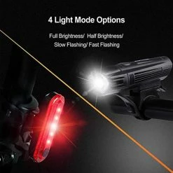 FIEZIO Fietsverlichting - USB Oplaadbaar LED Fietslampen Waterdicht 10 FIEZIO Fietsverlichting - USB Oplaadbaar LED Fietslampen Waterdicht -Fietsen-Accessoires Shop 550x550 599