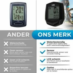 Indexr Kilometerteller Fiets - Waterdicht En Bedraad - Snelheidsmeter - Fietscomputer - Fiets Accessoires - Mountainbike Accesoires -Fietsen-Accessoires Shop 550x550 626