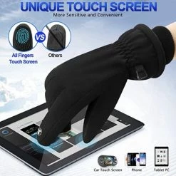 BOTC Fietshandschoenen Windproof/Waterproof - Handschoenen Met Touchscreen - M/L - Zwart-CG000111 16 BOTC Fietshandschoenen Windproof/Waterproof - Handschoenen Met Touchscreen - M/L - Zwart-CG000111 -Fietsen-Accessoires Shop 550x550 642