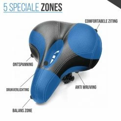Strex Fietszadel - Unisex - Extra Comfortabel - Ventilerend - Incl. Zadelhoes -Fietsen-Accessoires Shop 550x550 668