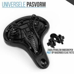 Strex Fietszadel - Unisex - Extra Comfortabel - Ventilerend - Incl. Zadelhoes -Fietsen-Accessoires Shop 550x550 671