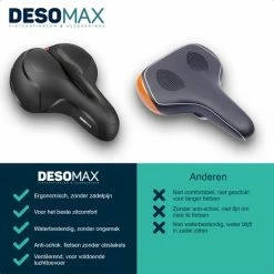 Deso All In One Fietszadel - Comfortabel Gel Zadel - Unisex - Zadelvering Ergonomisch Design - Zwart 12 Deso All In One Fietszadel - Comfortabel Gel Zadel - Unisex - Zadelvering Ergonomisch Design - Zwart -Fietsen-Accessoires Shop 550x550 750