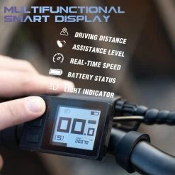 Merkloos Hitway 14F005 Elektrische Fiets Opvouwbaar | 250W Motor | 7.5Ah | 16" | Grijs / Zwart -Fietsen-Accessoires Shop 550x550 785