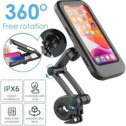 Viatel Telefoonhouder Fiets -Waterdichte Fietshouder Voor Alle Telefoons Van 4 Tot 6.7 Inch Waterproof En Dustproof Bike Mount Holder Fiets Stuur Houder Voor Onder Andere IPHONE 12(met Magneet /Samsung Galaxy -Fietsen-Accessoires Shop 550x550 799