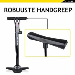 Dunlop Fietspomp Met Drukmeter - Dubbel Ventiel - Hollands Ventiel/ Frans Ventiel/ Autoventiel -Fietsen-Accessoires Shop 550x550 86