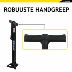 Dunlop Fietspomp - Presta/ Dunlop/ Schrader - Met 2 Adaptoren - Staande Pomp - 62,5 Cm Hoog -Fietsen-Accessoires Shop 550x550 87