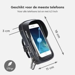 Dyken Telefoonhouder Fiets - Ook Voor Scooter & Motor - Waterdicht - GSM Houder Fiets -Fietsen-Accessoires Shop 550x550 920