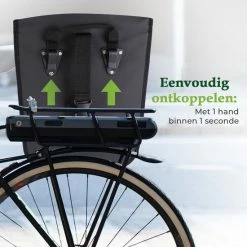 Ekostar Enkele Fietstas - Rolltop - 19 Liter - E-Bikes - Zwart -Fietsen-Accessoires Shop 550x550 933