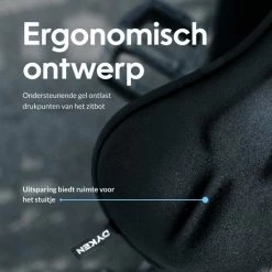 Dyken Zadelhoes Fiets Gel - Zadeldek - Universele Fietszadelhoes - Brede Zadels - Zwart -Fietsen-Accessoires Shop 550x550 951