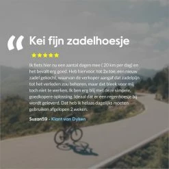 Dyken Zadelhoes Fiets Gel - Zadeldek - Universele Fietszadelhoes - Brede Zadels - Zwart -Fietsen-Accessoires Shop 550x550 953