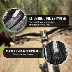 Rebela | Fietshelm | Sport Lights Matt Zwart- Wit | Heren-Dames | Medium 54/62cm -Fietsen-Accessoires Shop 550x550 960