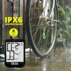 Fietscomputer Draadloos Waterdicht Kilometer En Snelheidsmeter Fiets -DESO Draadloze Fietscomputers Met Extra Groot Scherm -Fietsen-Accessoires Shop 550x550 963