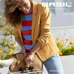 Basil City Fietsshopper - Enkele Fietstas - Camel Bruin - 16 Liter -Fietsen-Accessoires Shop 550x550 966