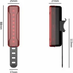 FIEZIO Fietsverlichting Set Oplaadbare USB Led Fietslamp Voor En Achter - Waterdicht - 3 Lichtstanden - 1500 Lumen -Fietsen-Accessoires Shop 550x558