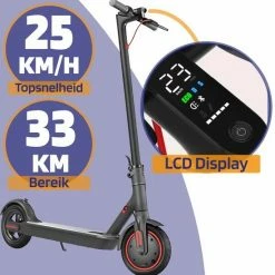 Kick&Move - Elektrische Step - E Scooter - Anti Lek Banden - 32 Km/u - App - LED Verlichting - Cruise Control - Schokbestendige Wielen - Anti Diefstal Optie -Fietsen-Accessoires Shop 550x562