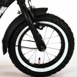 Volare Black Cruiser Kinderfiets - Jongens - 12 Inch - Zwart - 2 Handremmen -Fietsen-Accessoires Shop 550x563 3