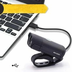 Lovnix - Oplaadbare Fietslamp LED Verlichting Set - USB Oplaadbaar - Fietslicht Met LED Lamp - Voor- En- Achter Licht - Regenbestendig - Geschikt Voor Mountainbike Fietsen Wandelen Speleologie -Fietsen-Accessoires Shop 550x563 7