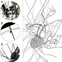 BOTC Wielverlichting Fiets - 20 Holders - Spaakverlichting LED - Lichtsnoer Fietswiel - 20 Leds - 220CM - Kleurrijk -Fietsen-Accessoires Shop 550x567 8