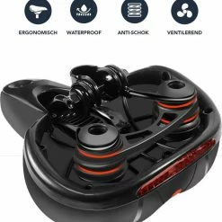 Achaté Fietszadel - Unisex - Extra Comfortabel - Ventilerend - Incl. Zadelhoes En Installatiemateriaal -Fietsen-Accessoires Shop 550x568 3