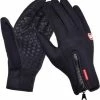 Fean Touch Handschoenen Touchvinger Handschoenen Touchscreen Handschoenen Ski/Snowboard/Fiets/Outdoor Handschoenen Waterafstotend Winddicht Thermo Stretch Fleece Unisex Maat M - Zwart
