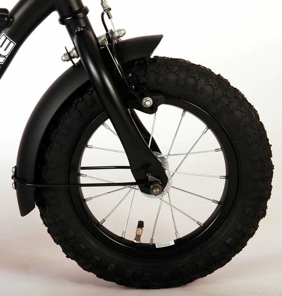 Volare Black Cruiser Kinderfiets - Jongens - 12 Inch - Zwart 14 Volare Black Cruiser Kinderfiets - Jongens - 12 Inch - Zwart - Afbeelding 14