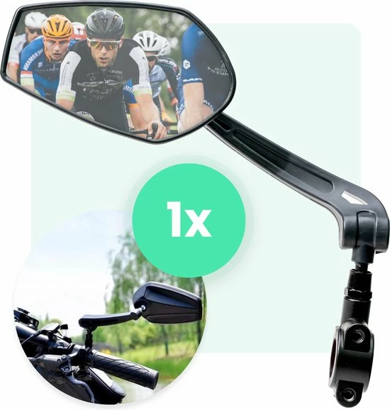 Merkloos Fietsspiegel - Fietsspiegel EBike - 360 Graden Verstelbaar - Links - Fietsspiegel Op Stuur - Fiets Spiegel - Achteruitkijksspiegel 1 Merkloos Fietsspiegel - Fietsspiegel EBike - 360 Graden Verstelbaar - Links - Fietsspiegel Op Stuur - Fiets Spiegel - Achteruitkijksspiegel
