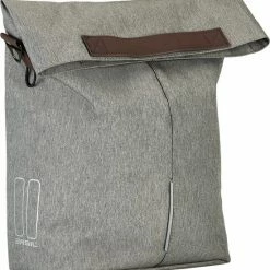 Basil City Fietsshopper - Enkele Fietstas - Grijs - 16 Liter -Fietsen-Accessoires Shop 550x583 3