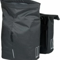 Basil City Dubbele Fietstas - Zwart - 32 Liter -Fietsen-Accessoires Shop 550x584 1