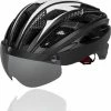 Rebela | Fietshelm | Sport Lights Matt Zwart- Wit | Heren-Dames | Medium 54/62cm