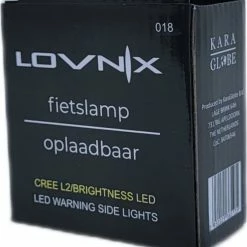 Lovnix - Oplaadbare Fietslamp LED Verlichting Set - USB Oplaadbaar - Fietslicht Met LED Lamp - Voor- En- Achter Licht - Regenbestendig - Geschikt Voor Mountainbike Fietsen Wandelen Speleologie -Fietsen-Accessoires Shop 550x587 9