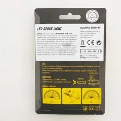 Merkloos Wielverlichting - Spaakverlichting - Fietsverlichting Wiel - Spaakreflectoren - Fietsverlichting - Kerst - Kerstcadeau - Schoencadeautje Sinterklaas - Spaakverlichting Kinderfiets - LED - 30 Patronen - 1 Stuk -Fietsen-Accessoires Shop 550x588 1