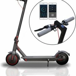 Kick&Move - Elektrische Step - E Scooter - Anti Lek Banden - 32 Km/u - App - LED Verlichting - Cruise Control - Schokbestendige Wielen - Anti Diefstal Optie