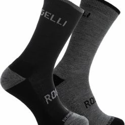 Rogelli Wintersok Merino Wool 2-pack - Grijs & Zwart - Maat 44-47 19 Rogelli Wintersok Merino Wool 2-pack - Grijs & Zwart - Maat 44-47 -Fietsen-Accessoires Shop 550x610 1