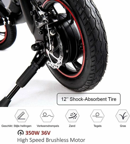 Wind-goo Windgoo B3 Elektrische Mini-scooter - Opvouwbaar 11 Wind-goo Windgoo B3 Elektrische Mini-scooter - Opvouwbaar - Afbeelding 11