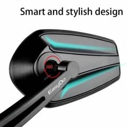 EasyDo Fietsspiegel Ebike Incl Grote Kijkhoek - Achteruitkijkspiegel - Links - 360 Verstelbaar - Multifunctioneel - Incl Inbussleutel -Fietsen-Accessoires Shop 550x613 3