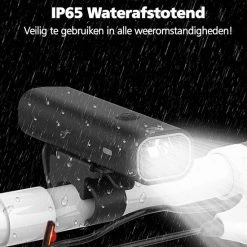 SWILIX ® - Fietsverlichting Set - Oplaadbare USB Led Fietslamp - Voor En Achter - Waterdicht - 4 Lichtstanden - Zwart -Fietsen-Accessoires Shop 550x620 4